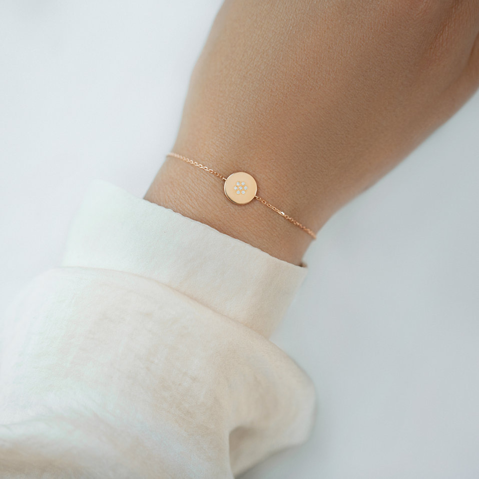 Diamond bracelet Simple Charm
