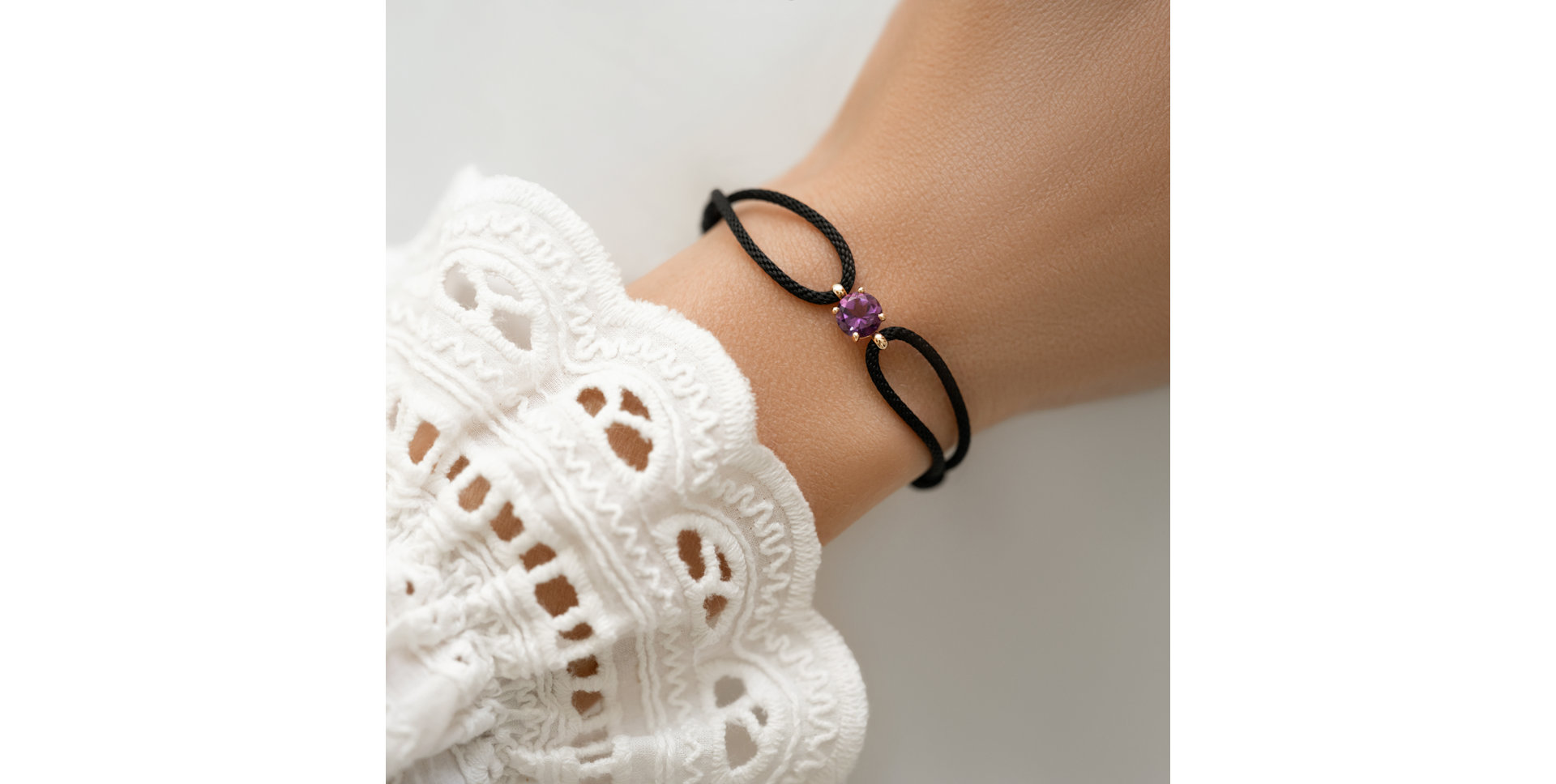 Bracelet with Amethyst Destiny