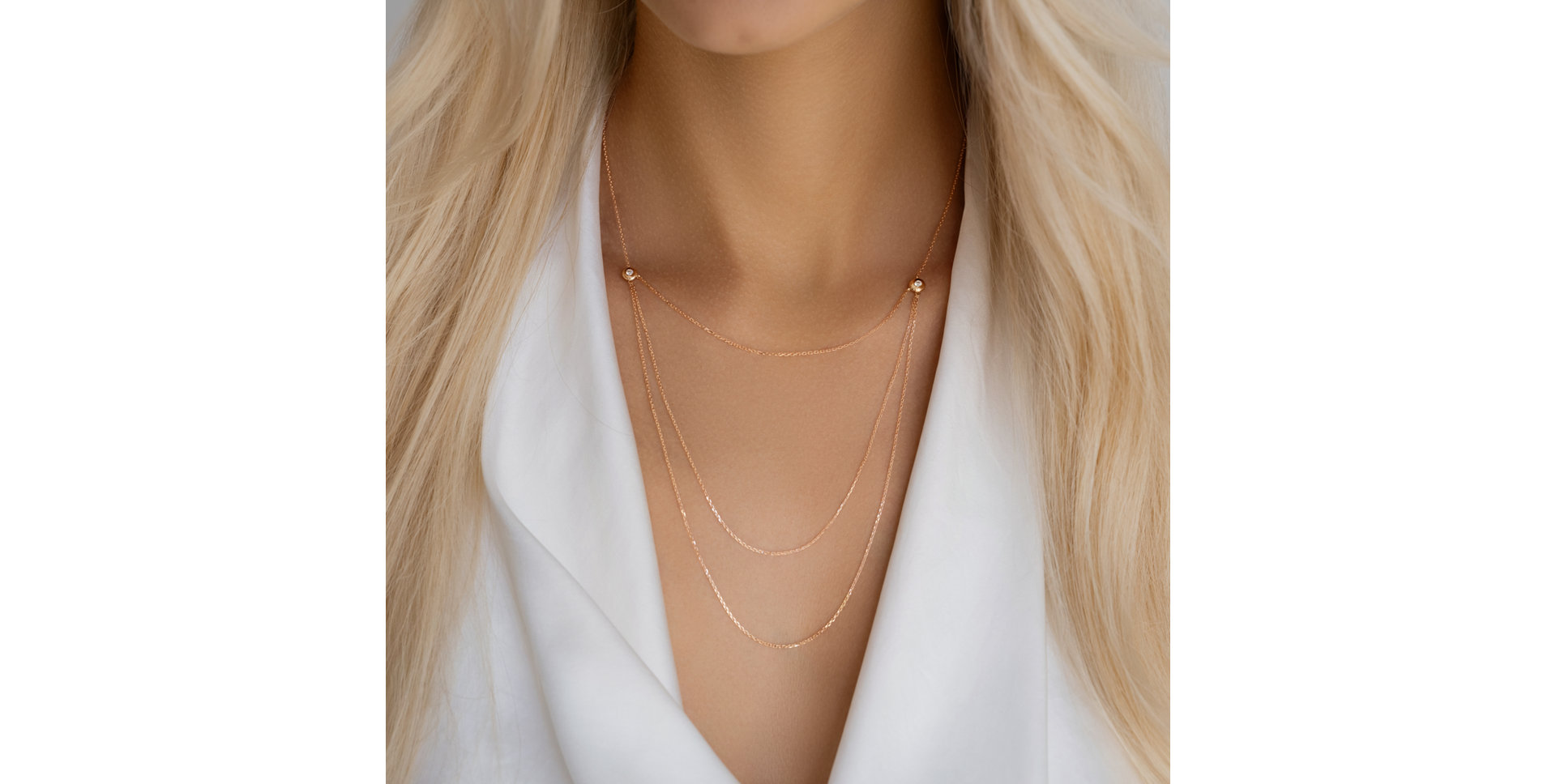 Diamond necklace Polka Parade