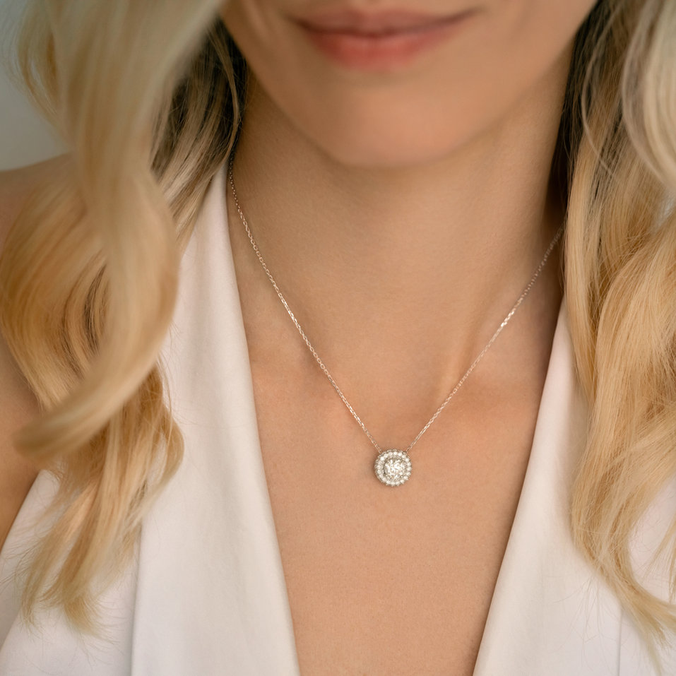 Diamond necklace Royal Circle