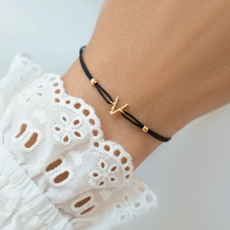 Bracelet Spiral Alphabeth V