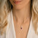 Diamond necklace with Rhodolite Rosemary3