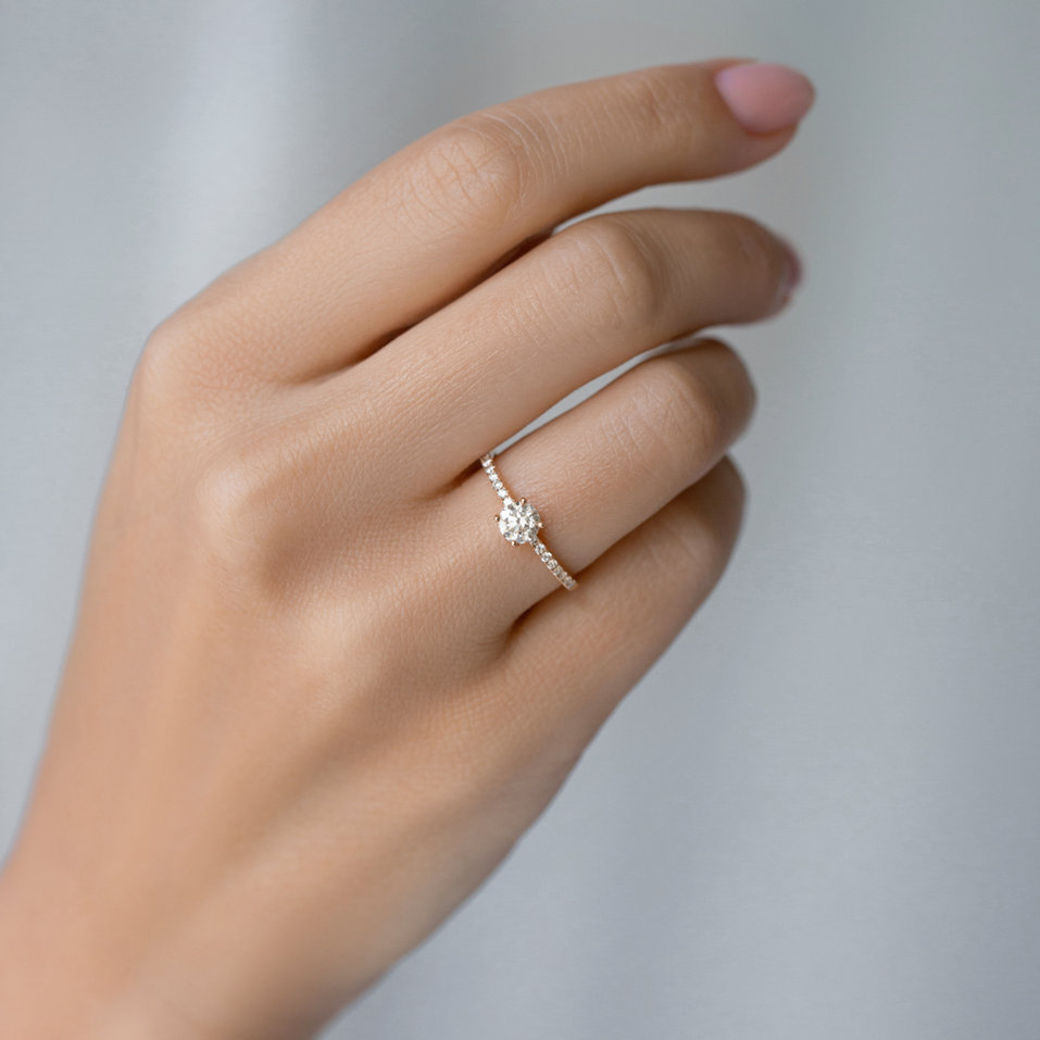 Diamond ring Gem Simplicity