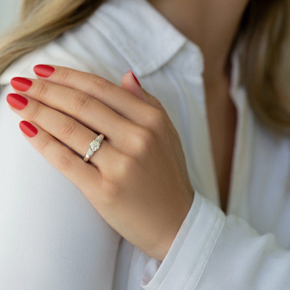 Diamond ring The Icy Miracle