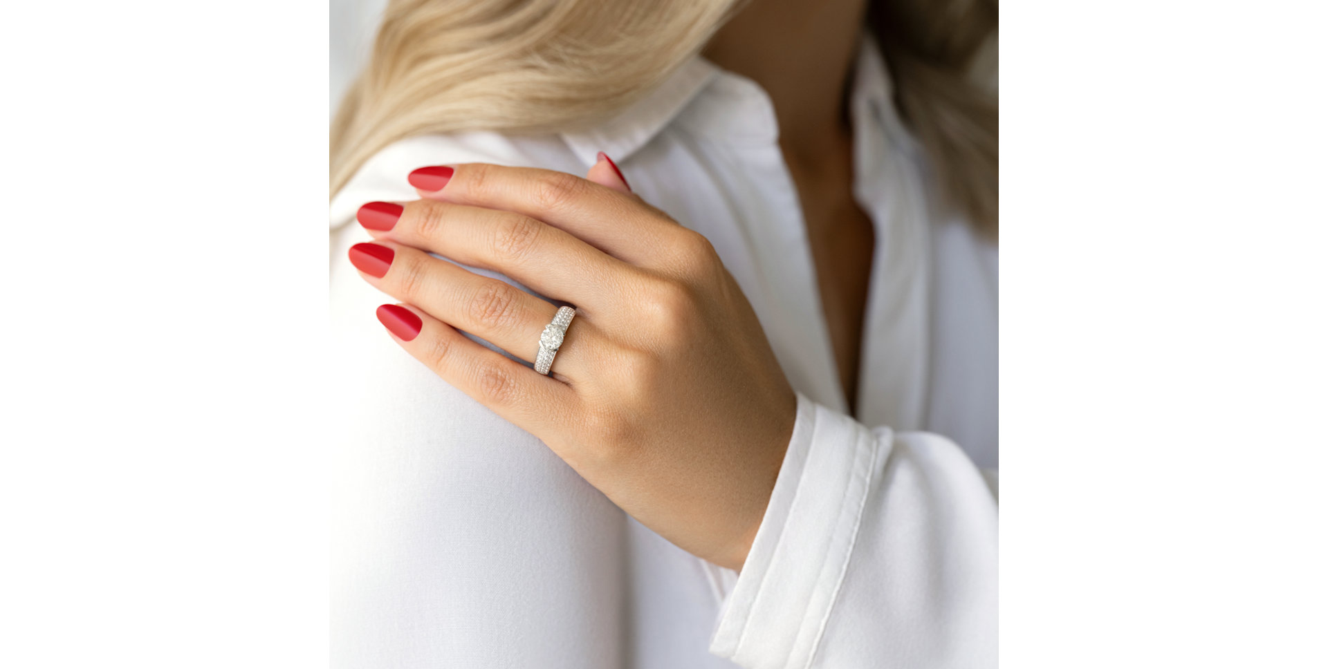 Diamond ring Melissande