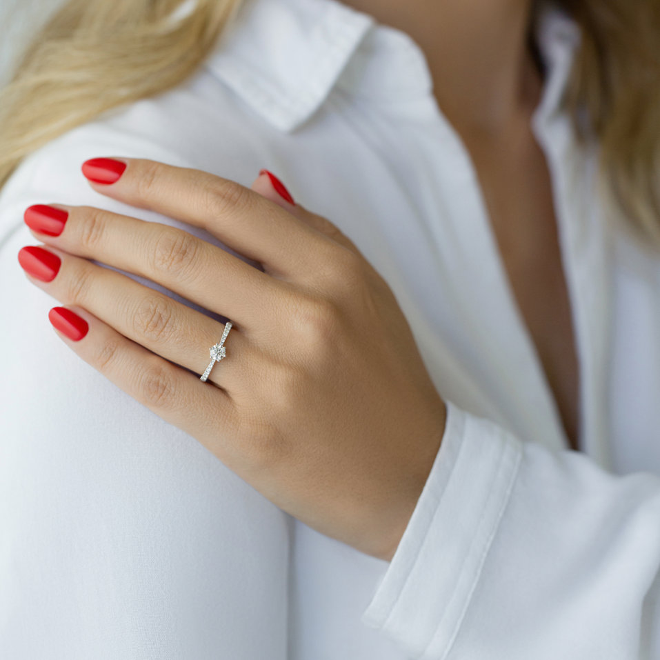 Diamond ring Classic Dew