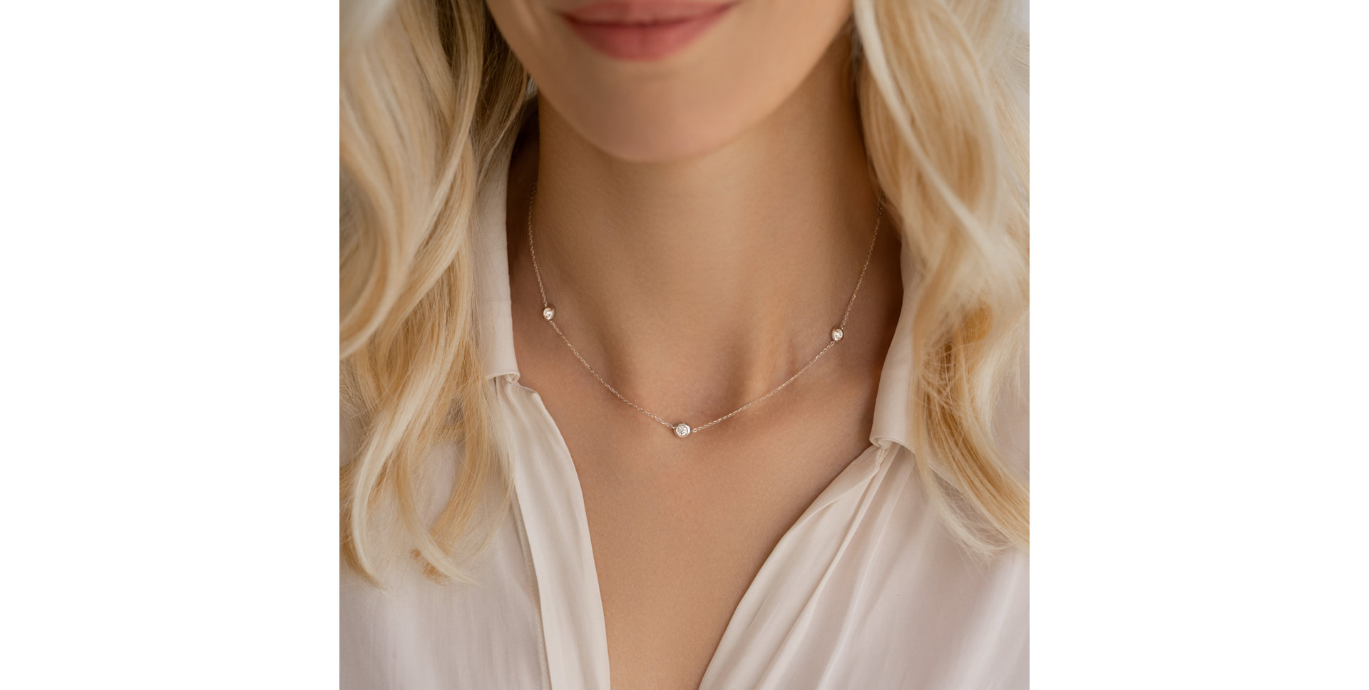 Diamond necklace Atervi