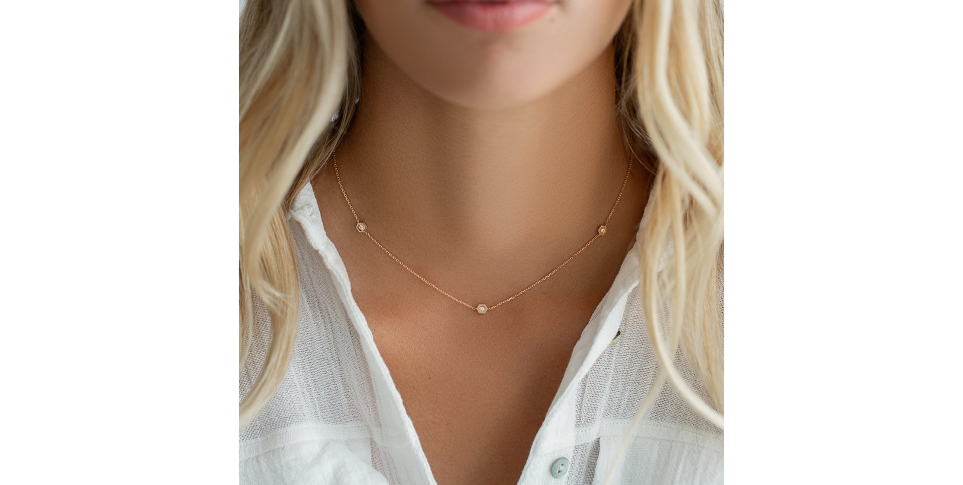 Diamond necklace EnchantHex