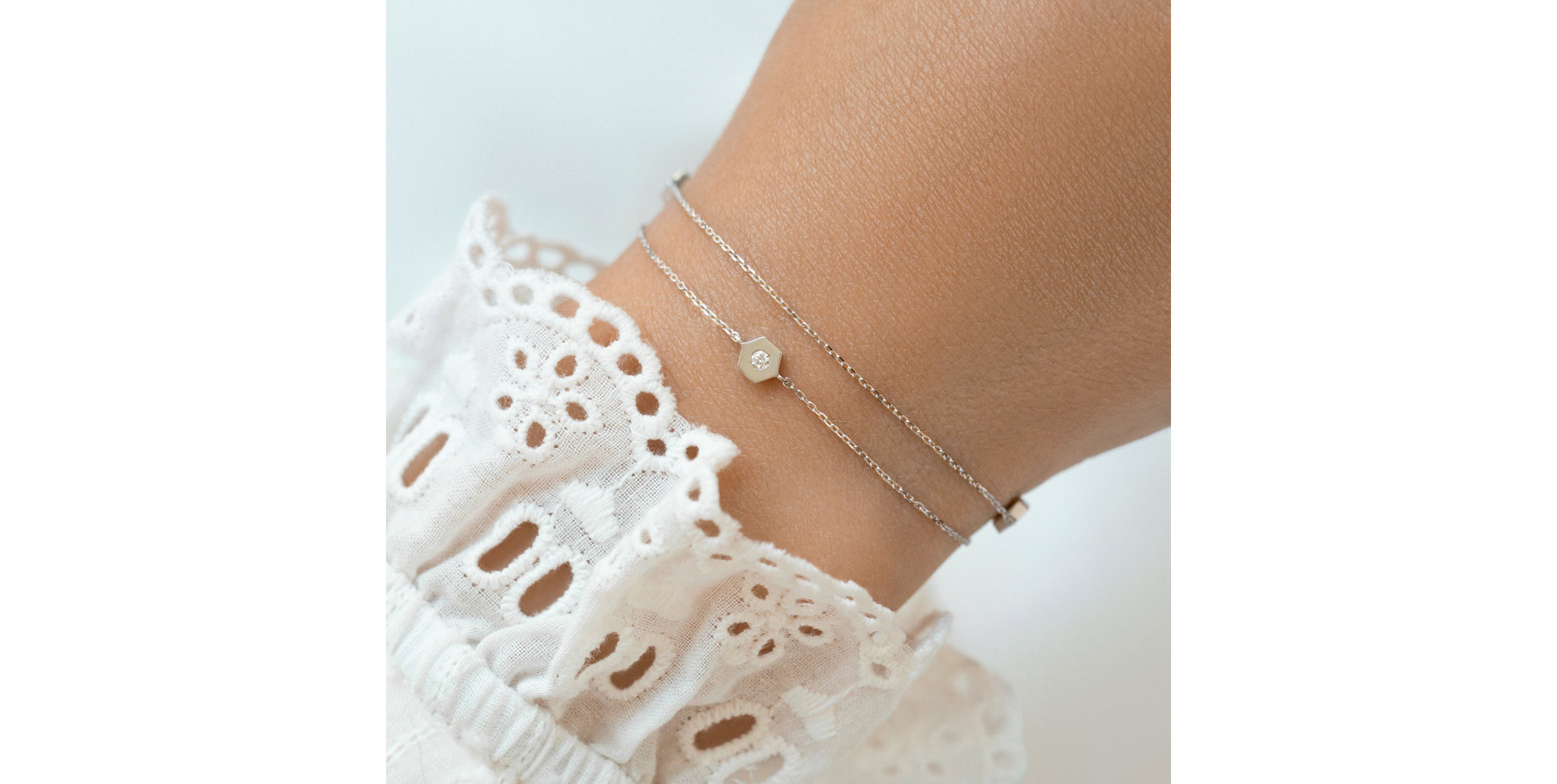 Diamond bracelet StarlightHex