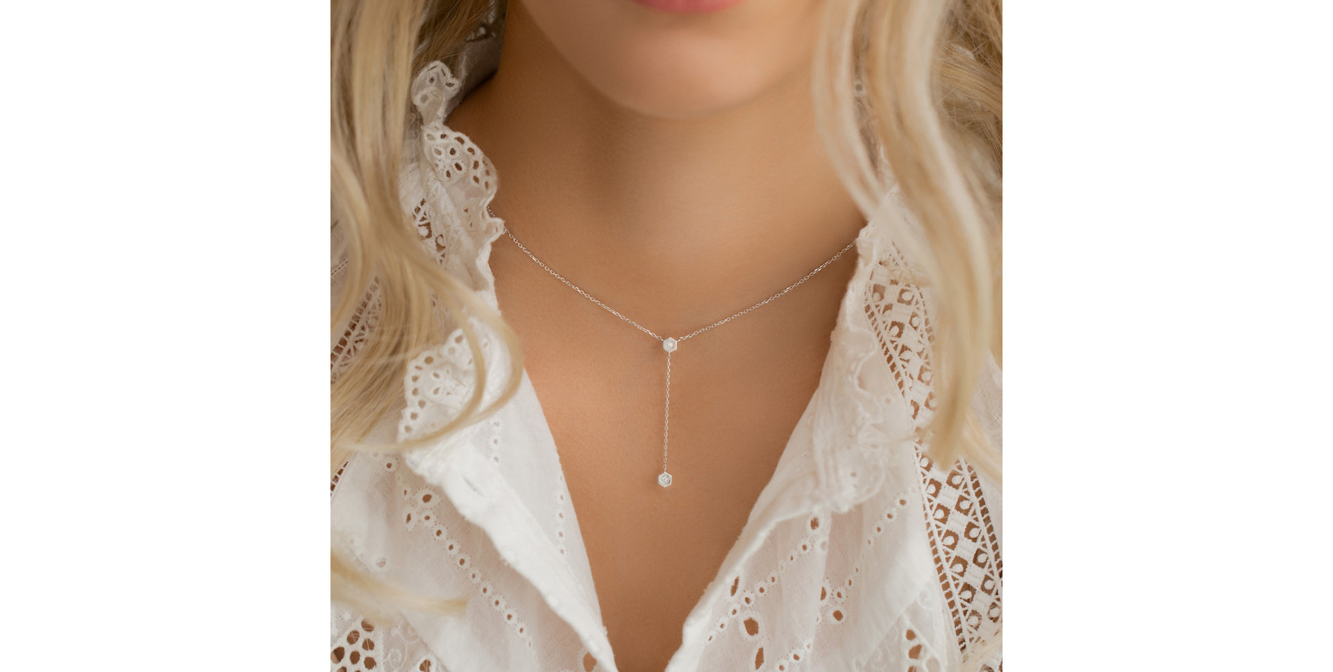 Diamond necklace Six Sides