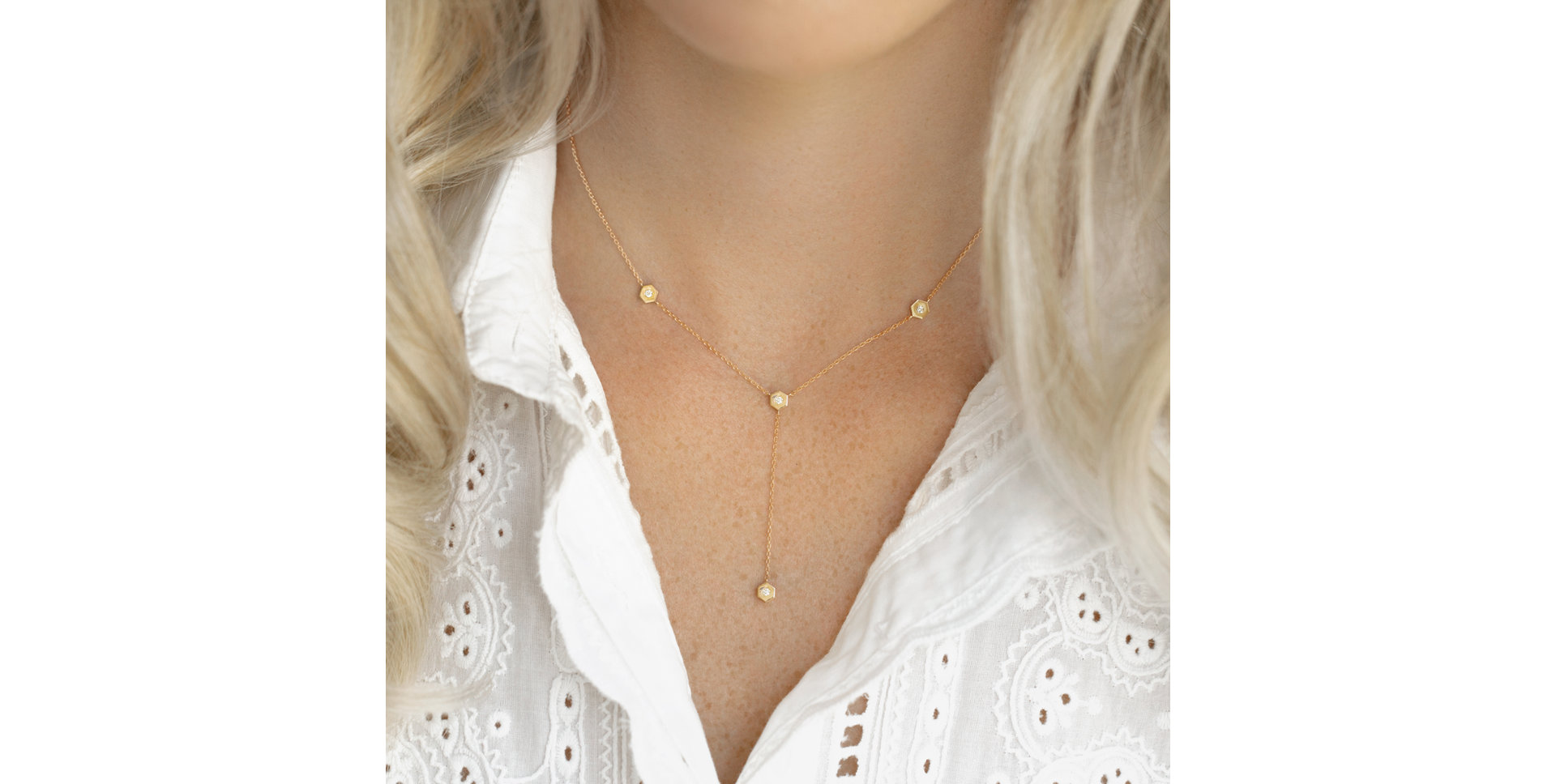 Diamond necklace Six Sides