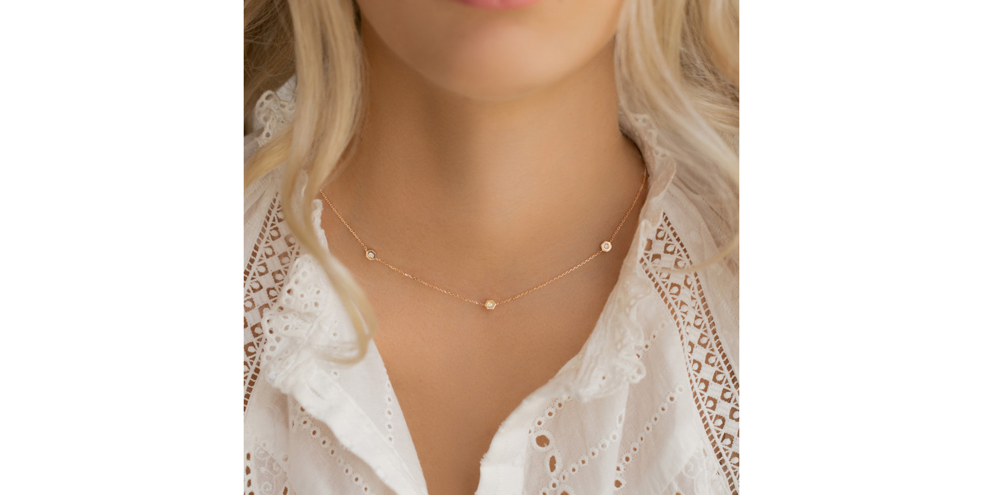 Diamond necklace EnchantHex