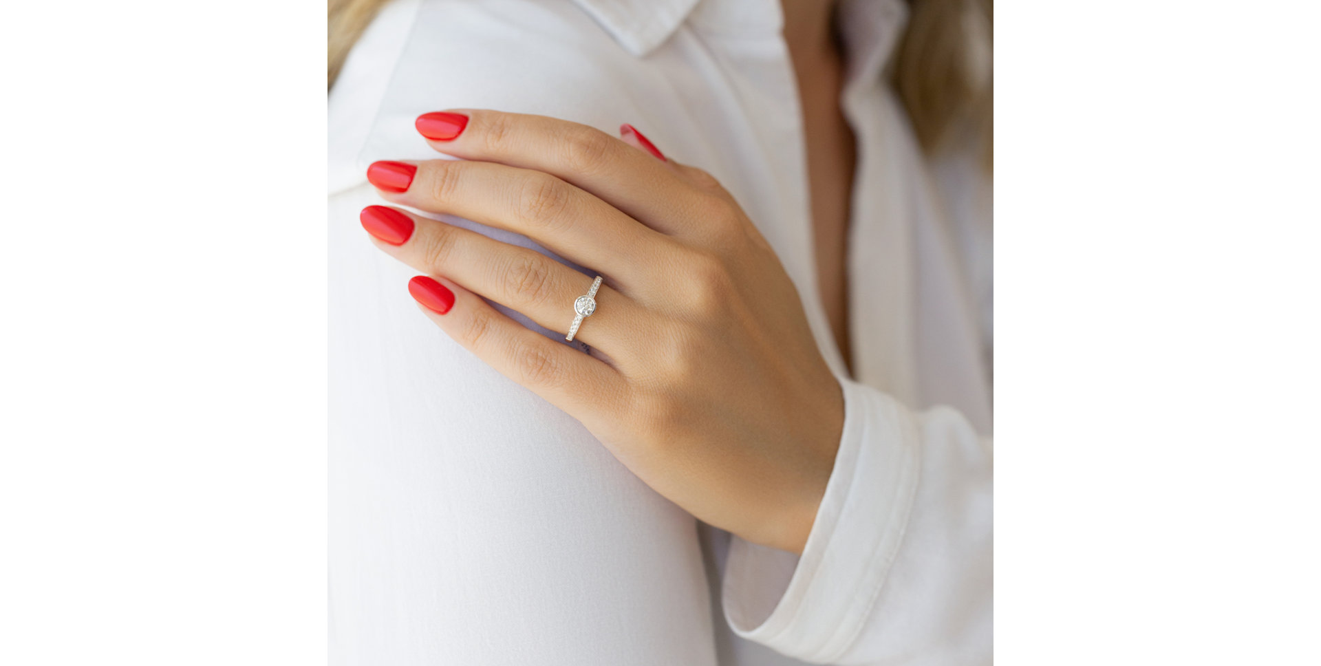 Diamond ring Love Forever