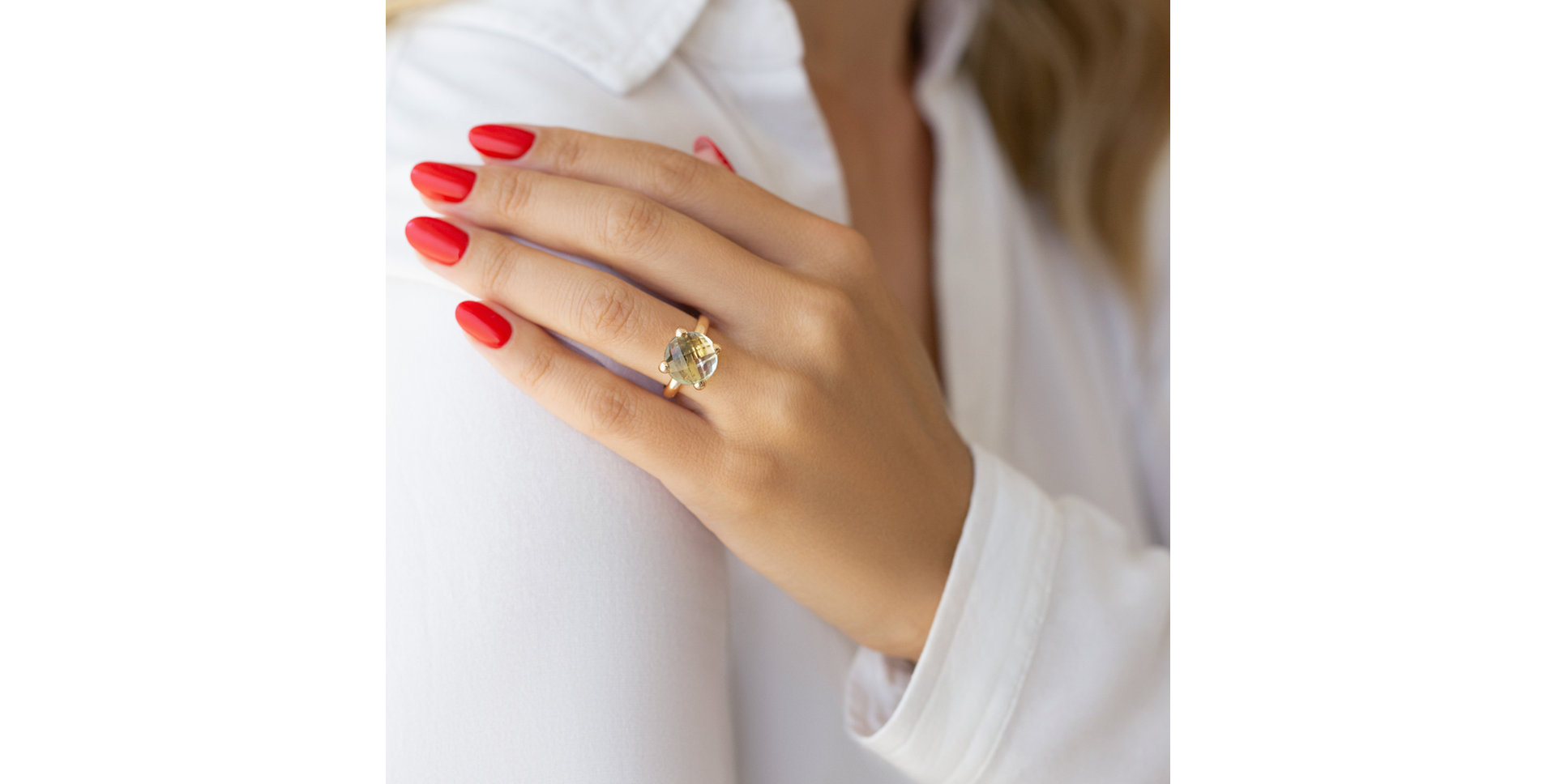 Ring with Amethyst Caridad