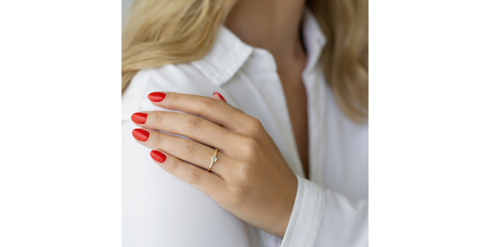 Diamond ring Gentle Delight