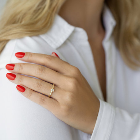 Diamond ring Gentle Delight