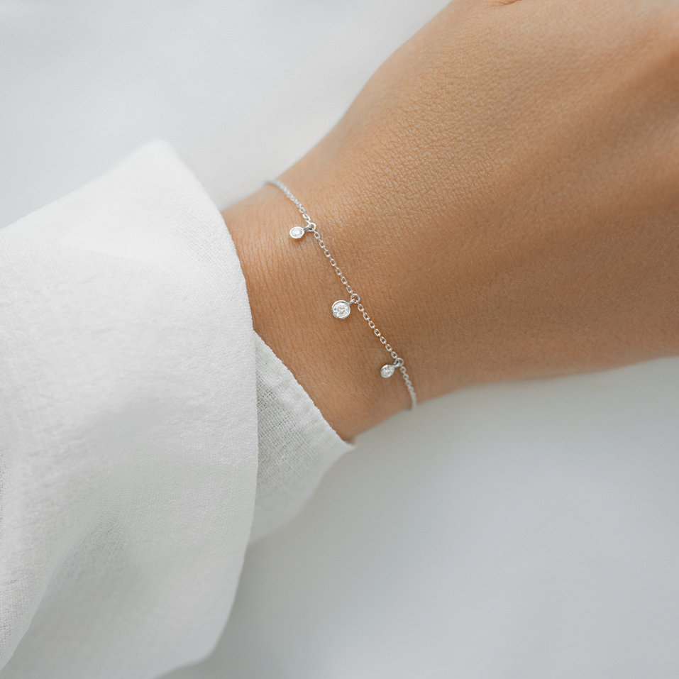 Diamond bracelet Sparkling Dots