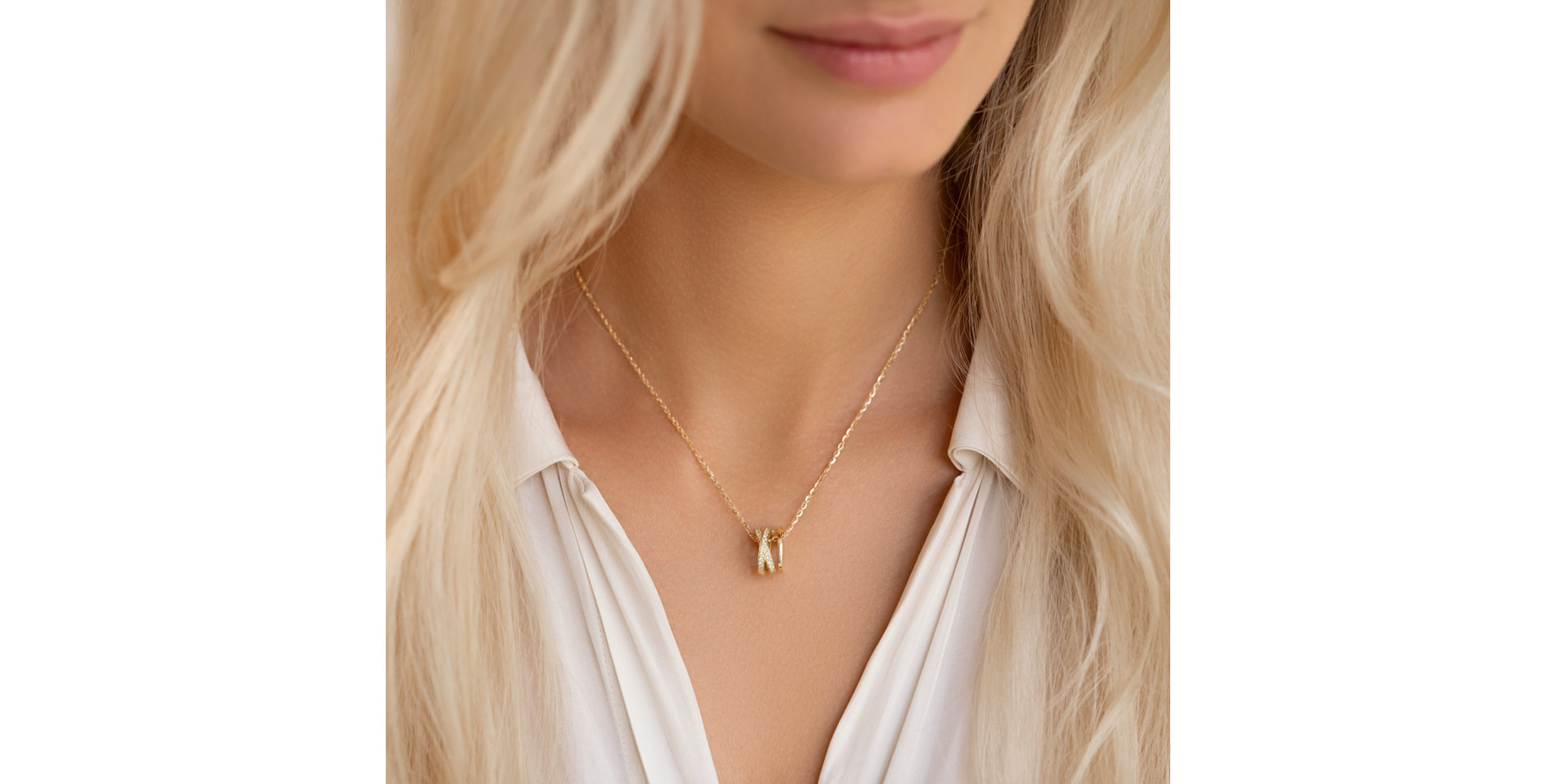 Diamond necklace Sven