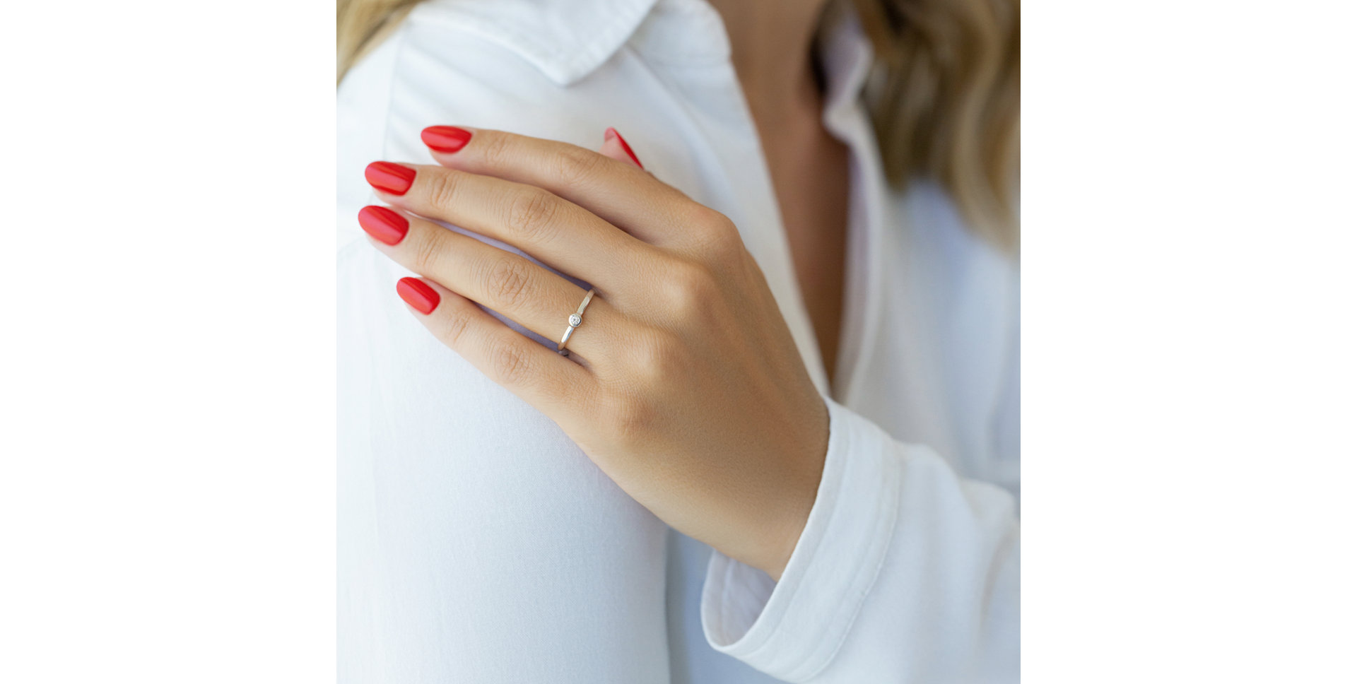 Diamond ring Classy Dot