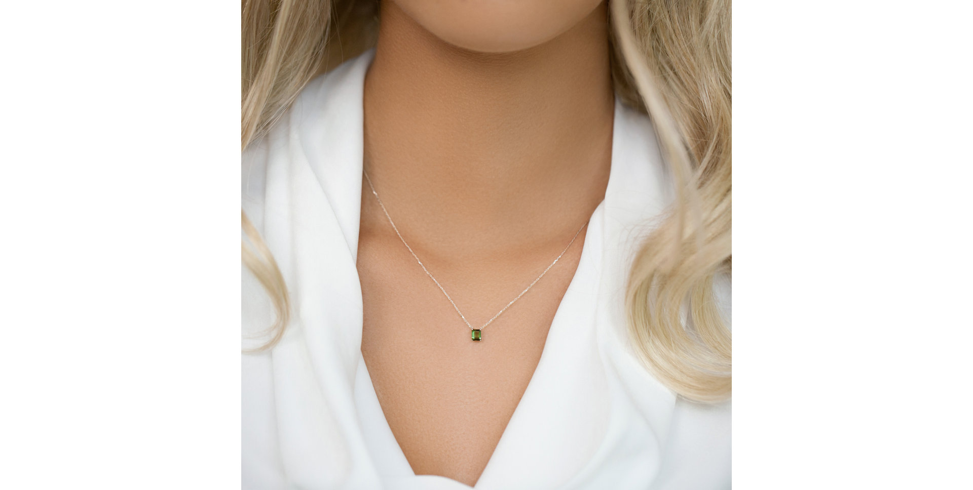 Necklace with Tourmaline Mosselyn