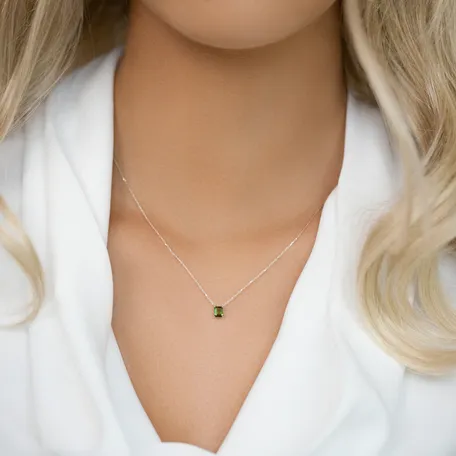 Necklace with Tourmaline Mosselyn