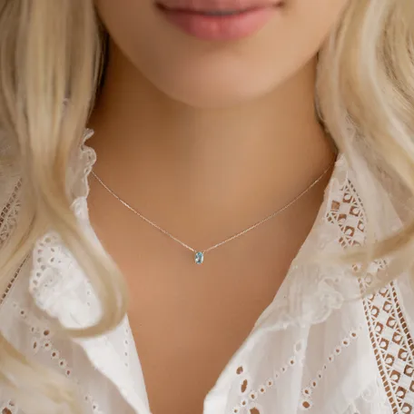 Necklace with Amethyst Mystic Depth