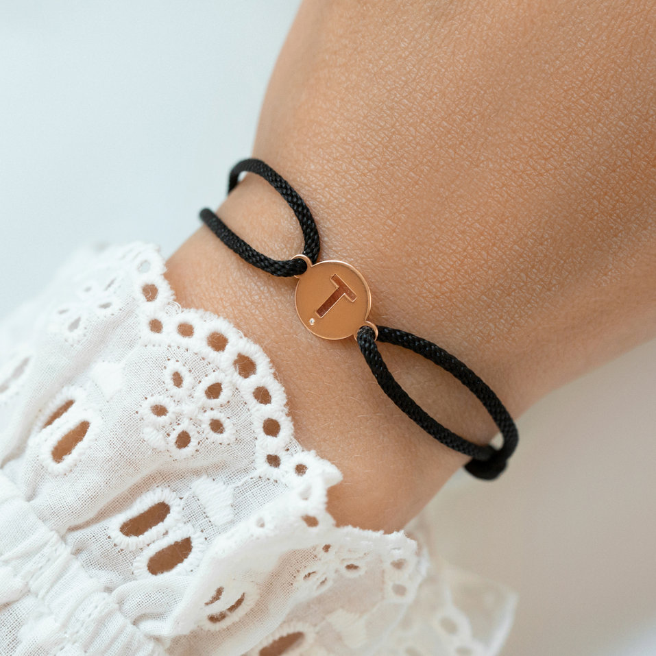 Diamond bracelet Cut Coin R