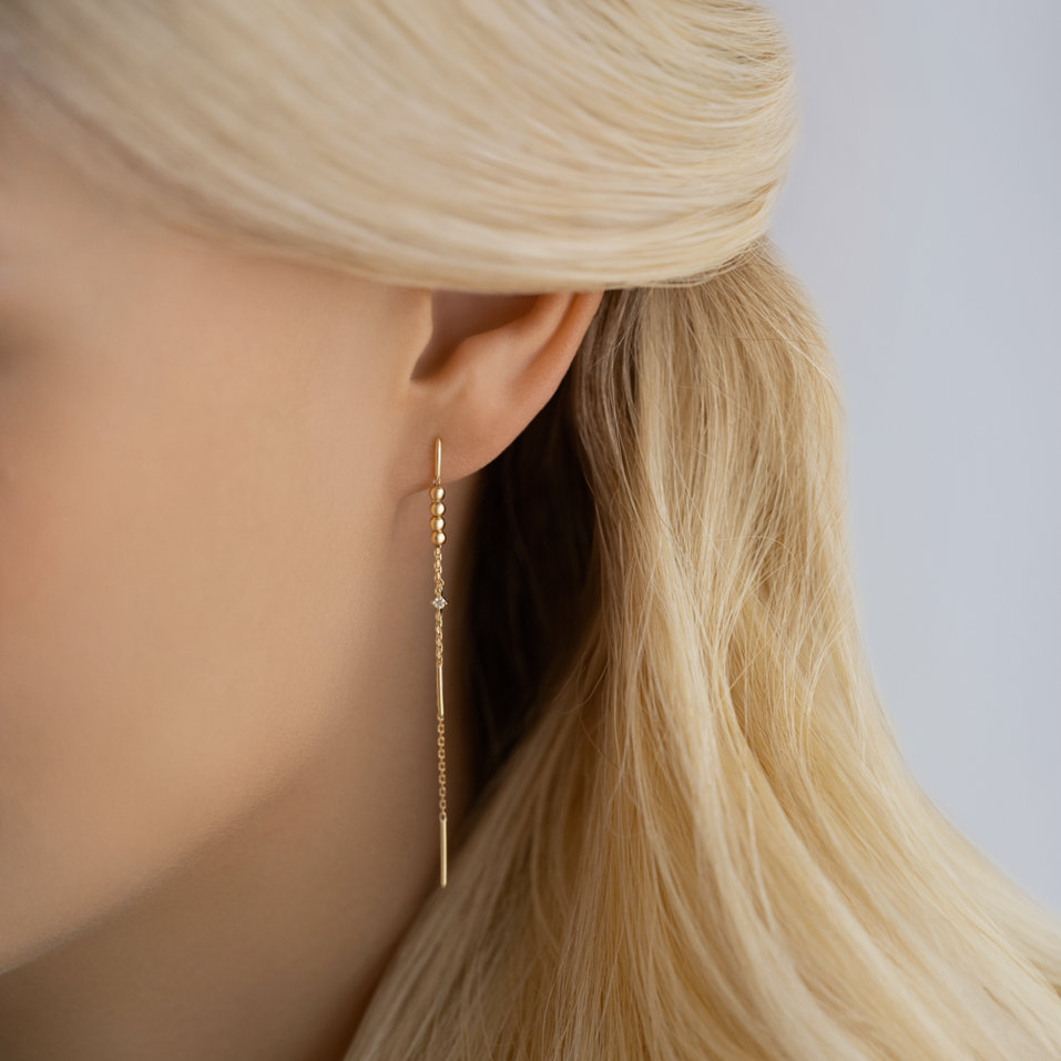 Diamond earrings Jazz