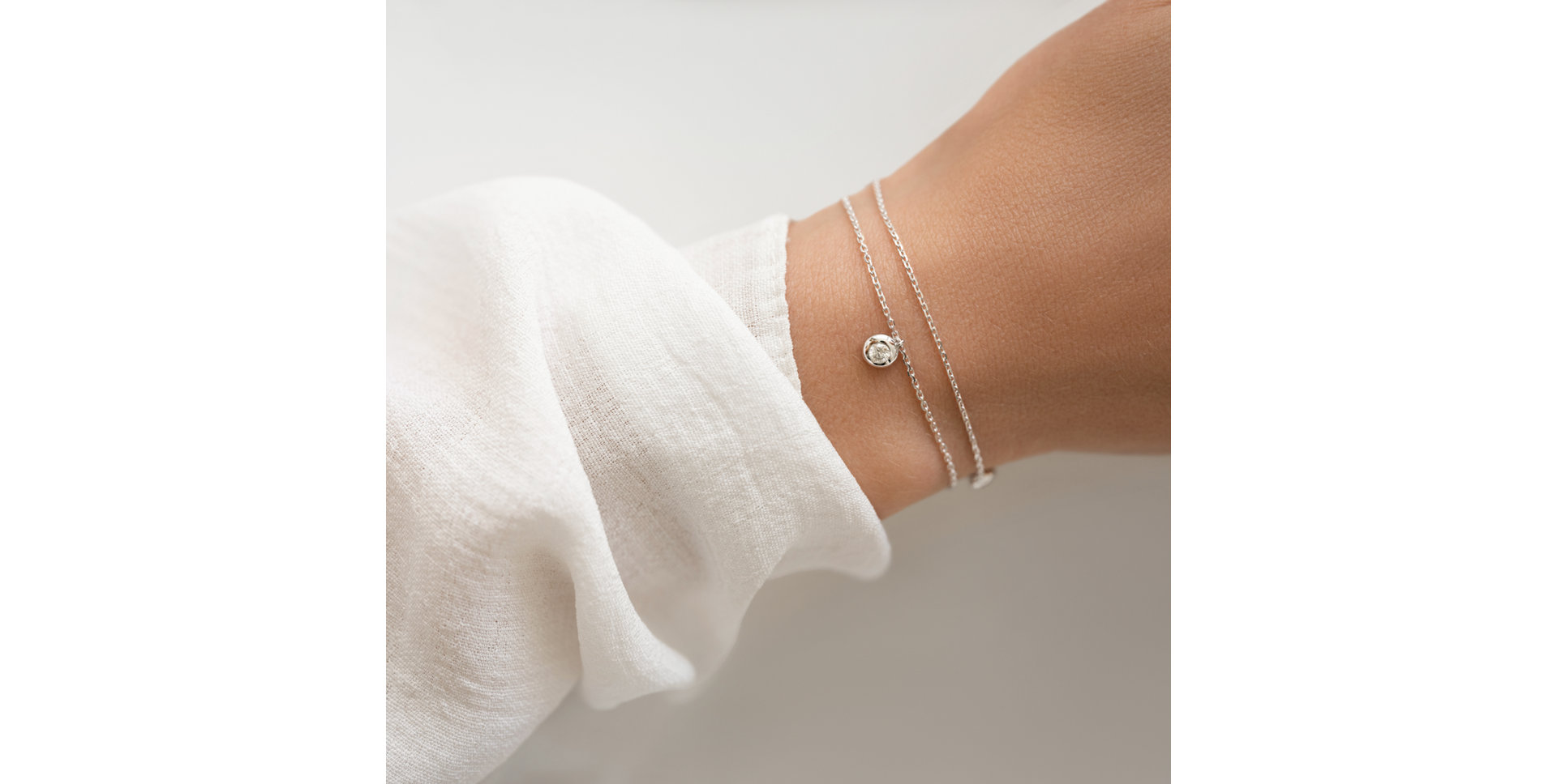 Diamond bracelet Dots