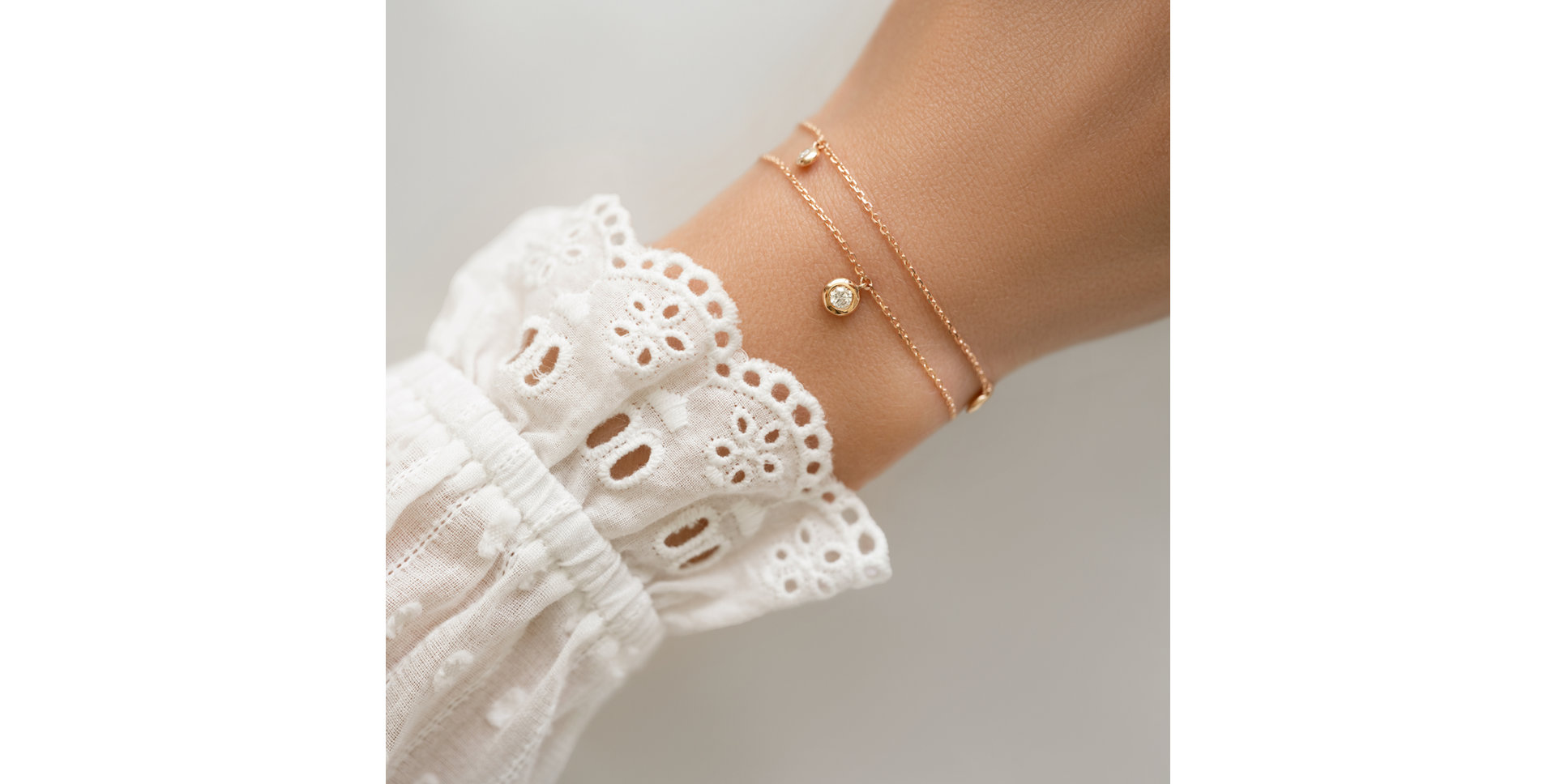 Diamond bracelet Dots