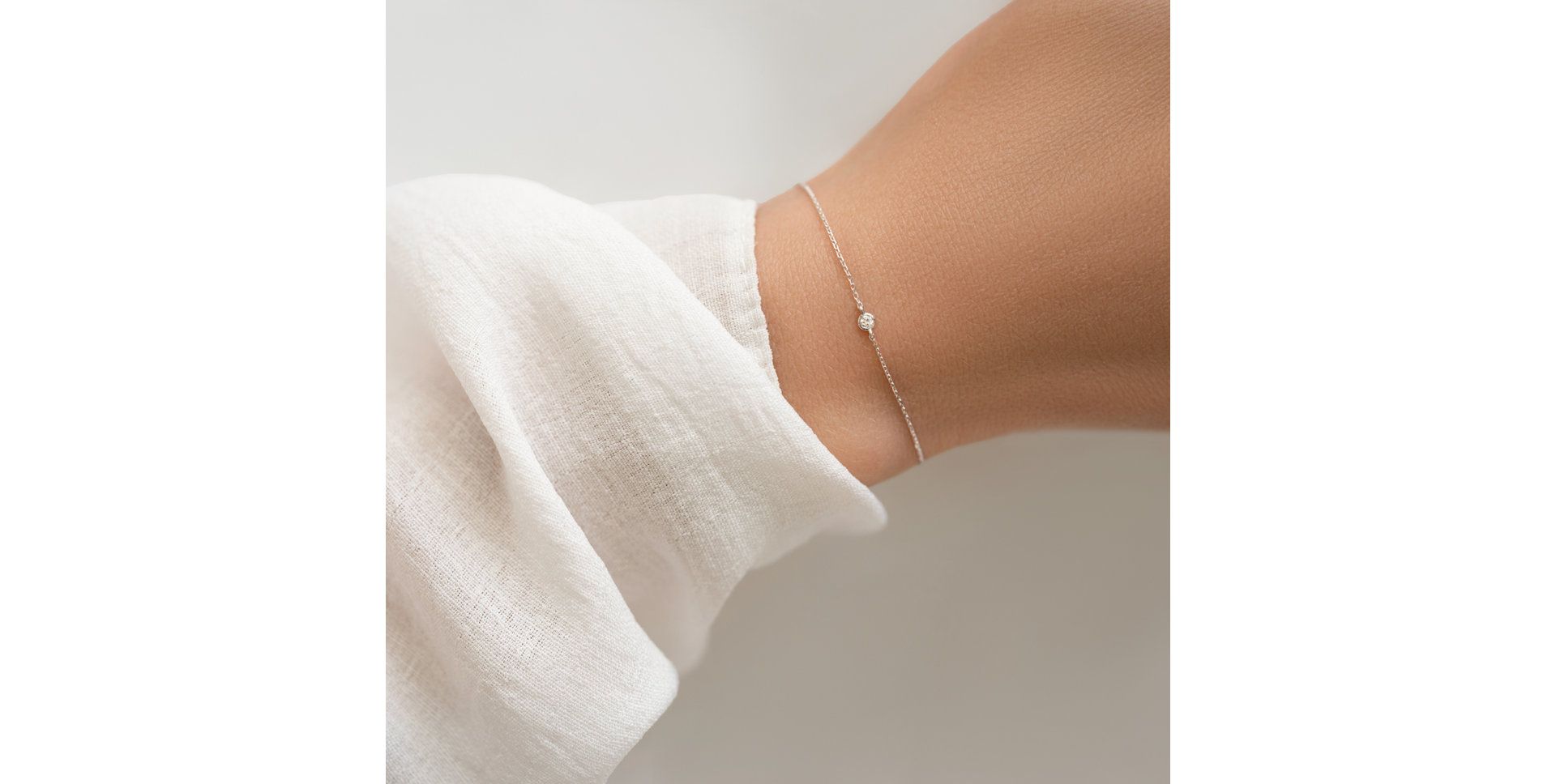 Diamond bracelet Dot of Happiness