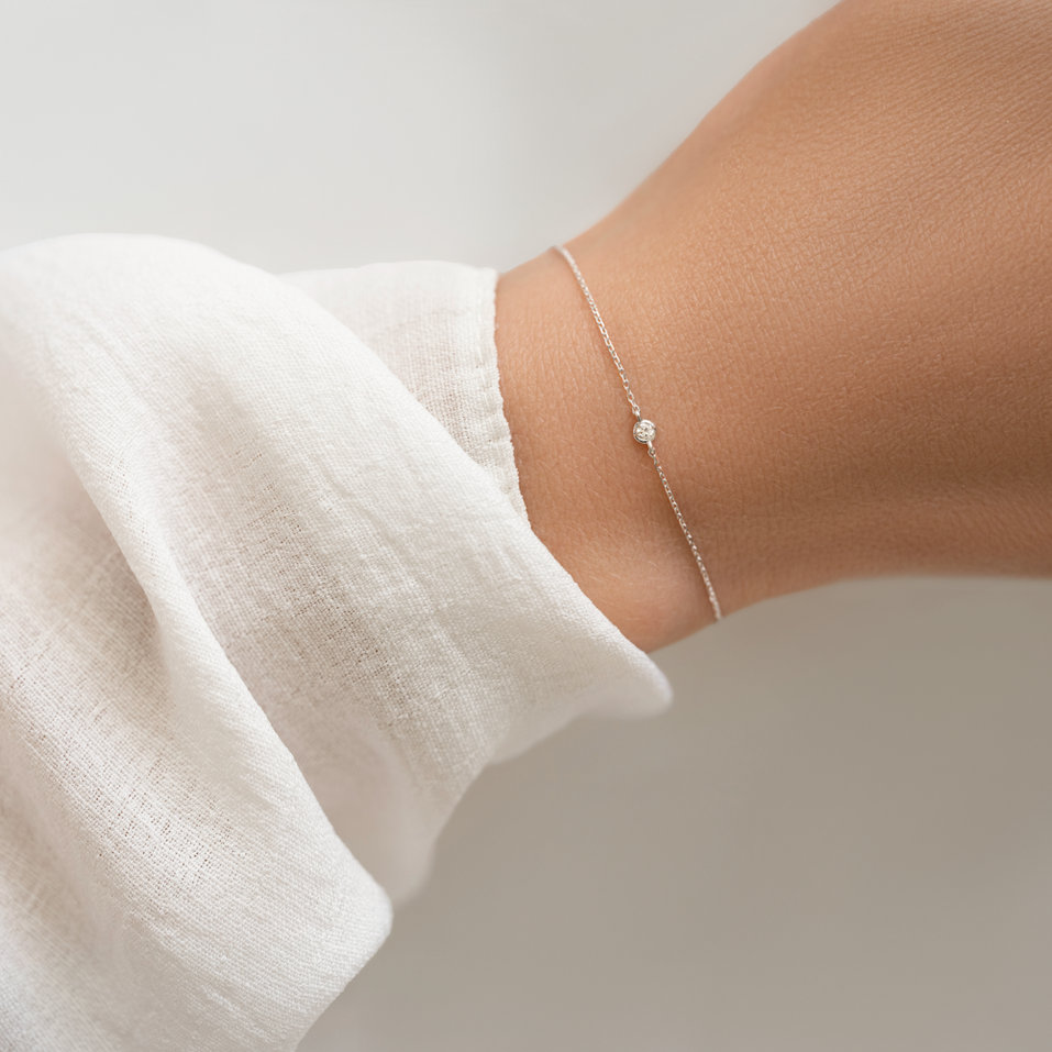 Diamond bracelet Dot of Happiness