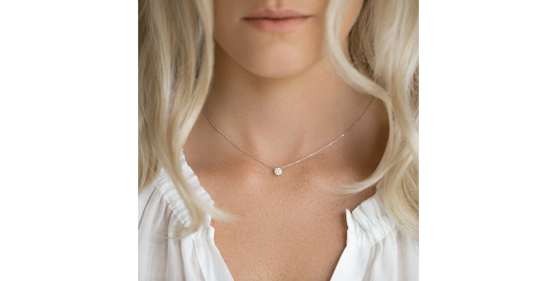 Diamond necklace Pure Light