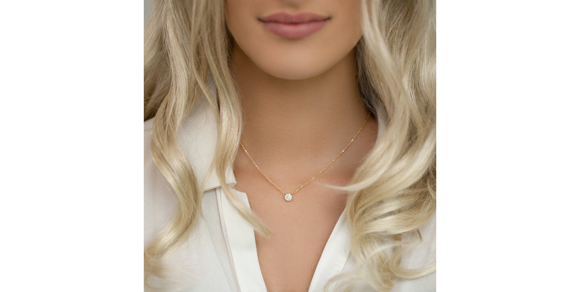 Diamond necklace Pure Light