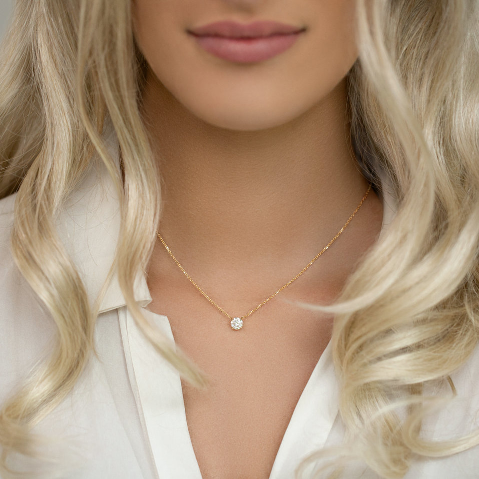 Diamond necklace Pure Light