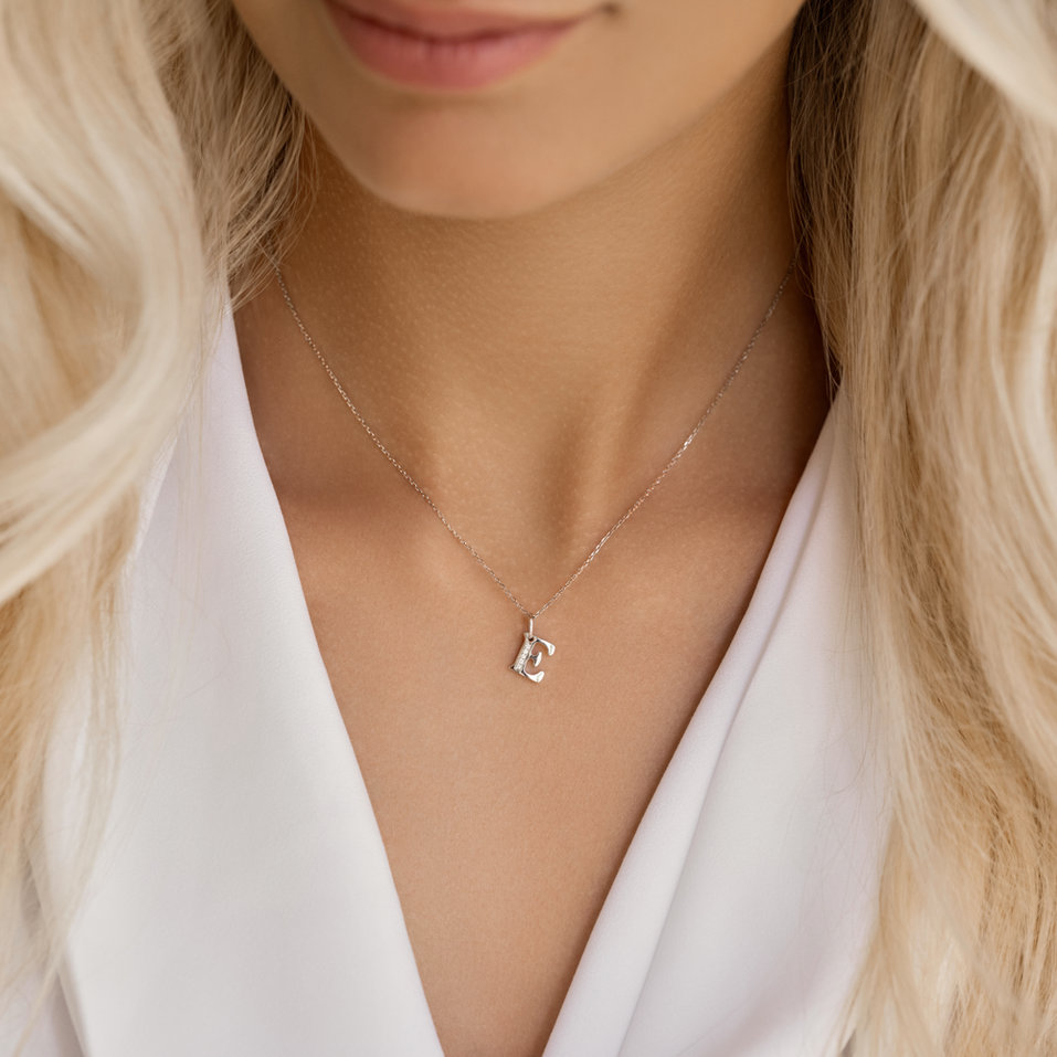 Diamond pendant Dream Letter