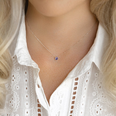 Necklace with Tanzanite Thalassali