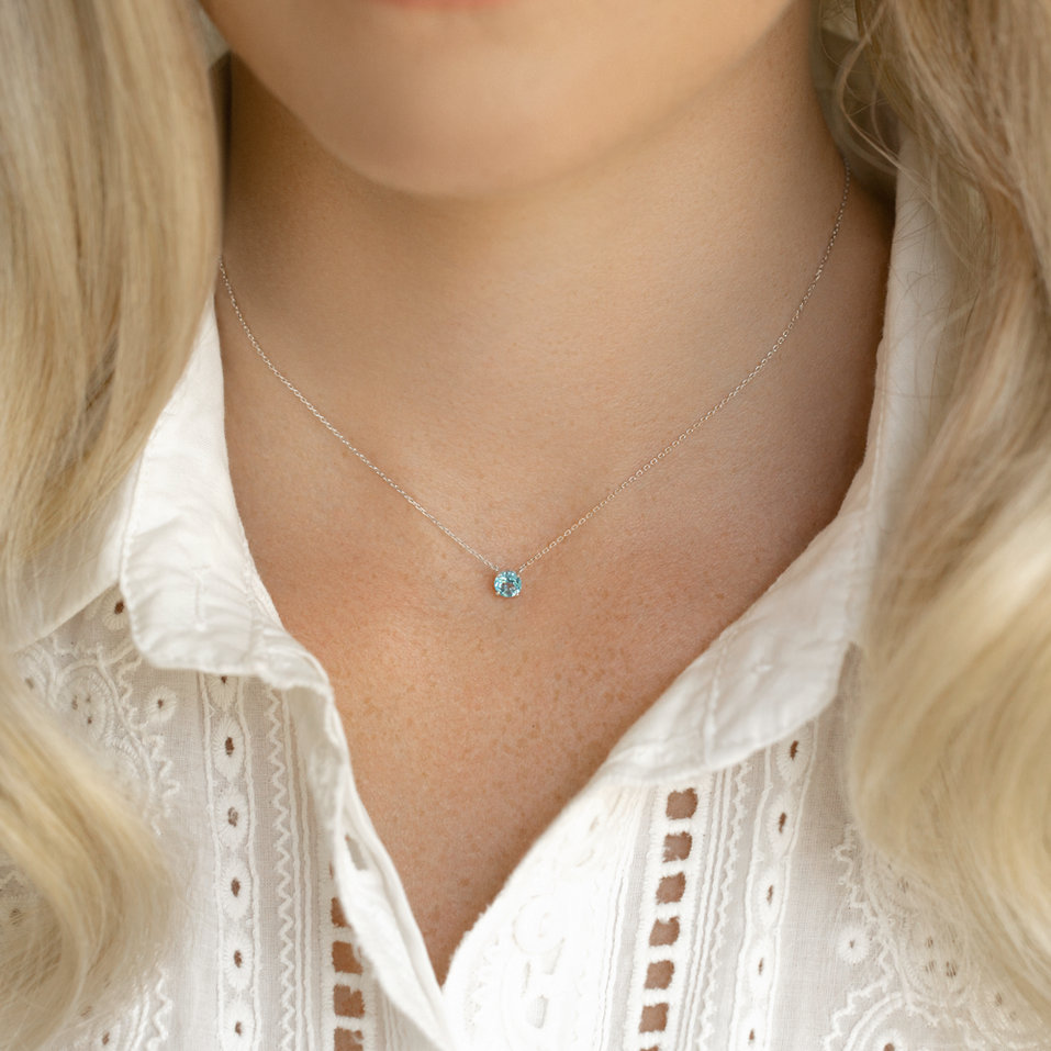 Necklace with Topaz Thalassali