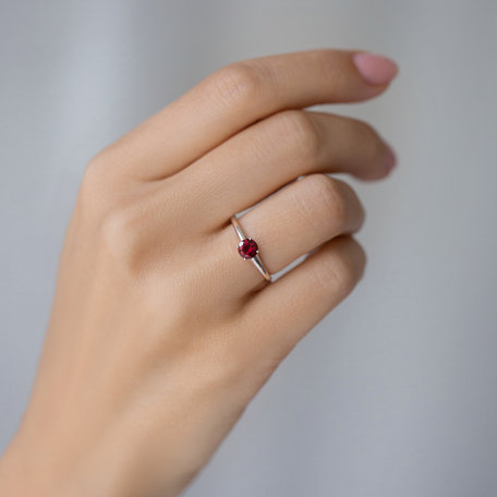 Ring with Rhodolite Sweet Bliss