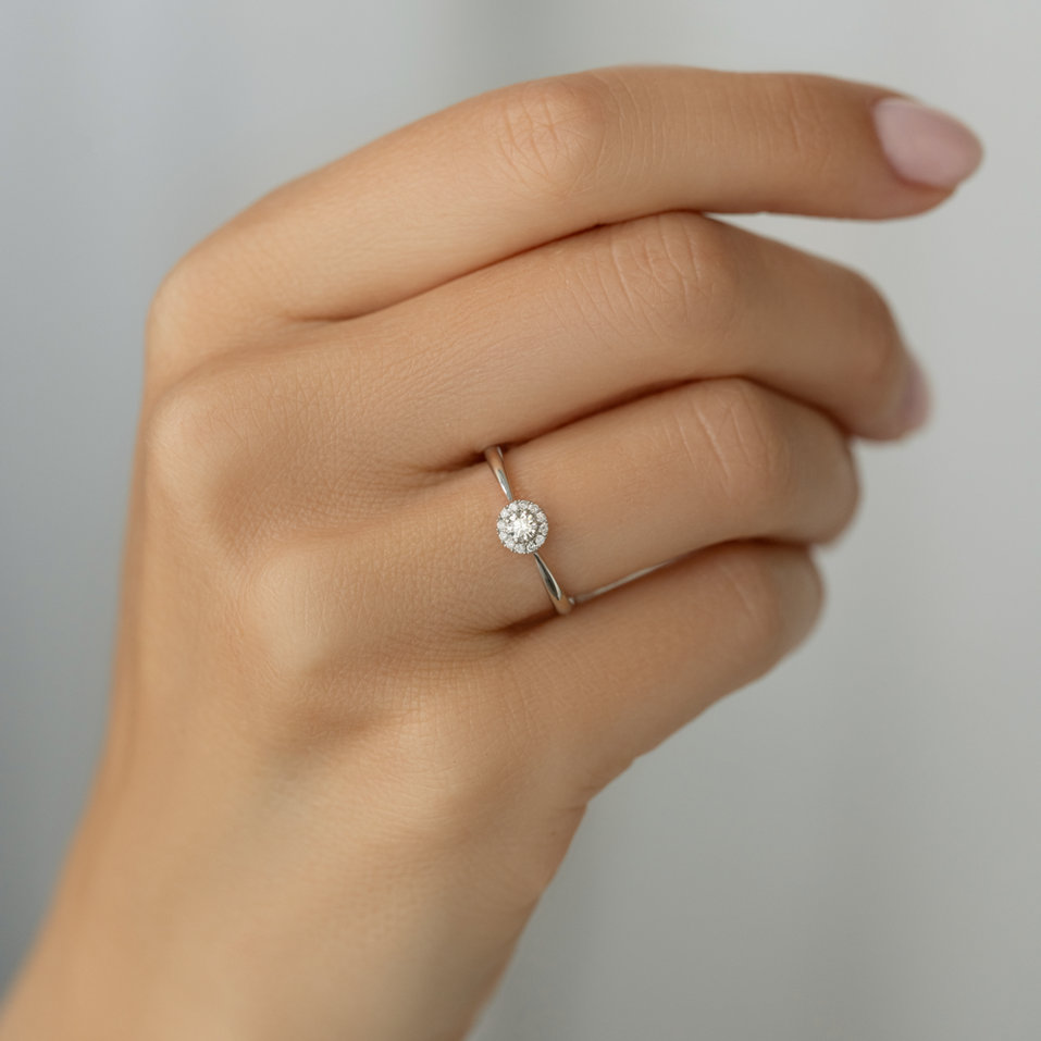 Prsten s diamanty Elara