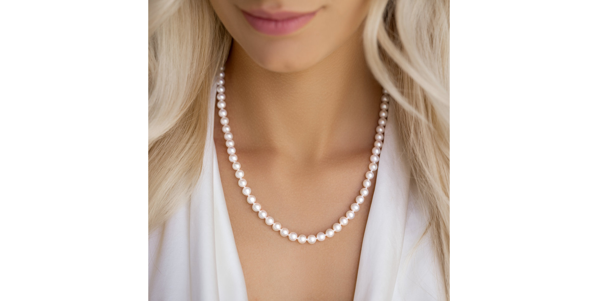 Necklace with Pearl Blessed Sea