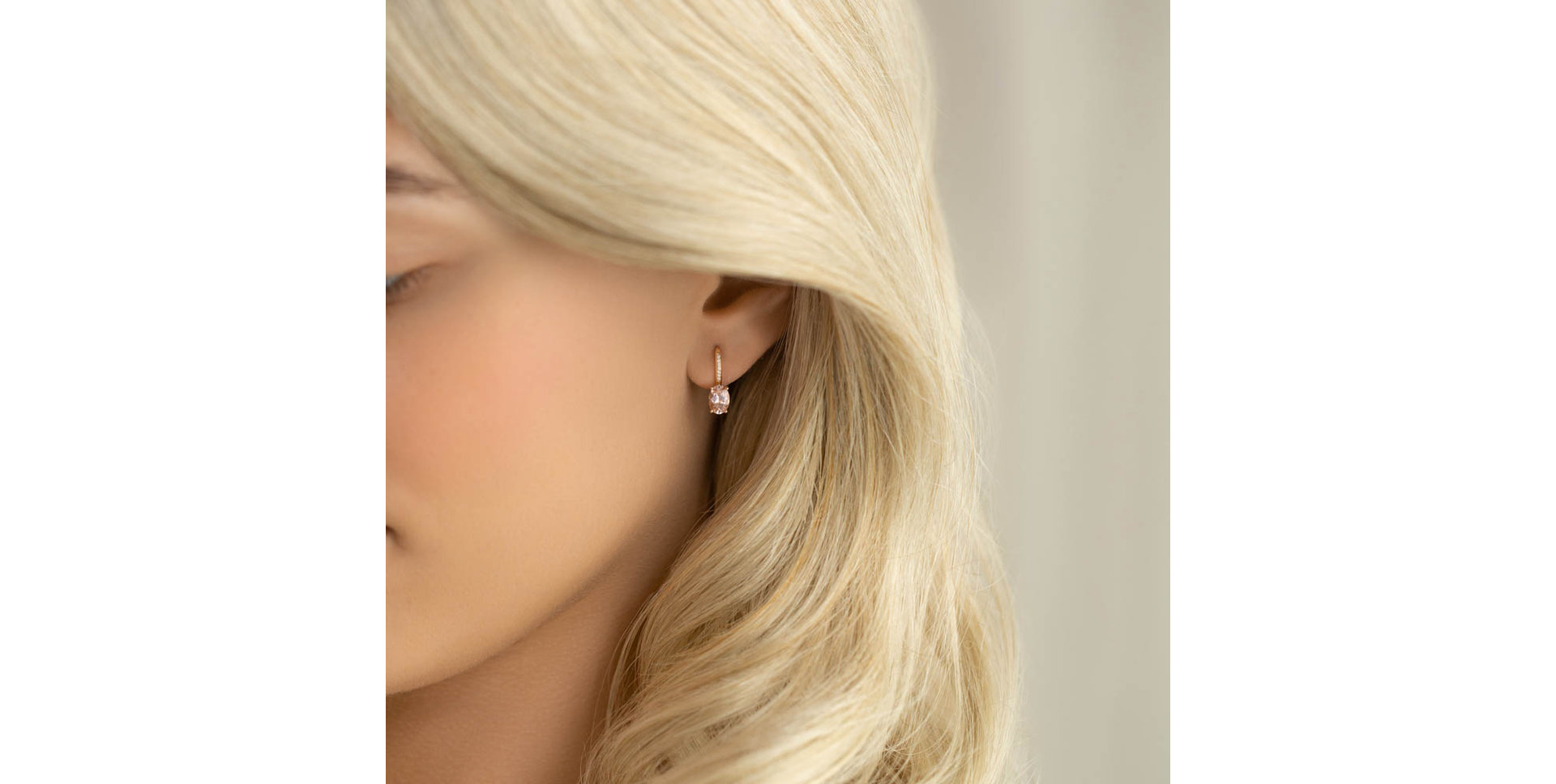 Diamond earrings with Tourmaline Lucrezia