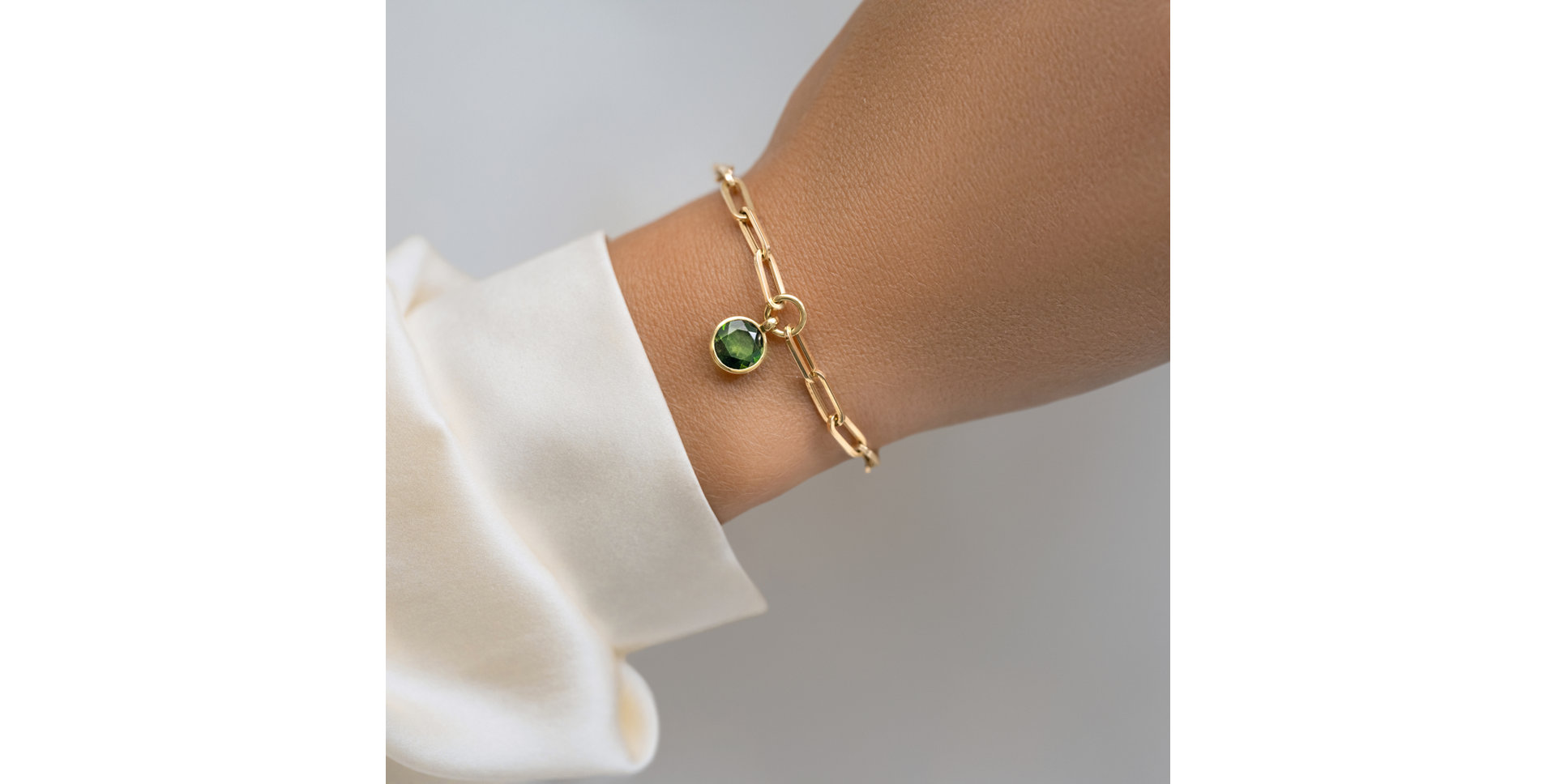 Bracelet with Tourmaline Saga