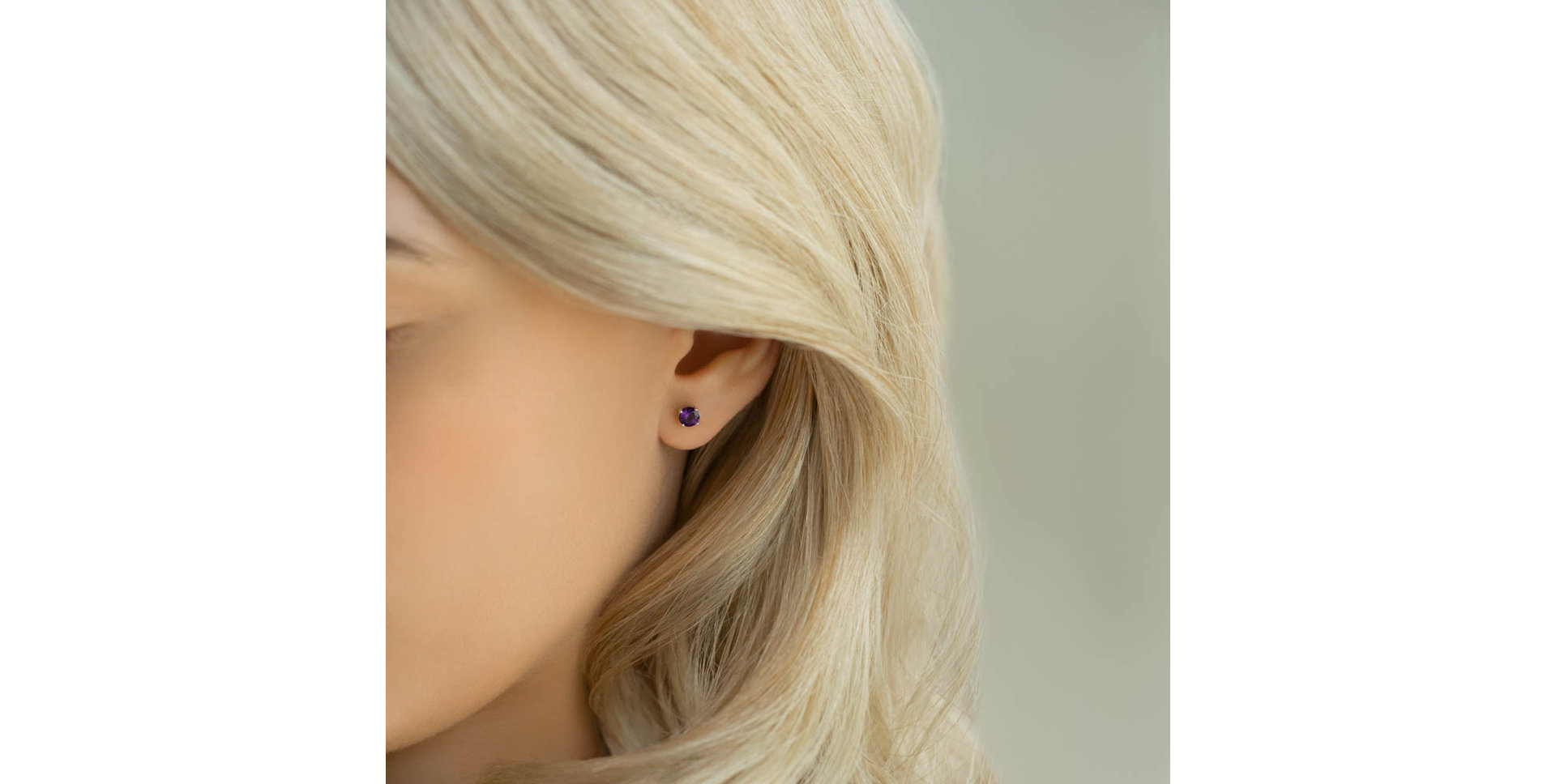 Earrings with Ruby Orbs