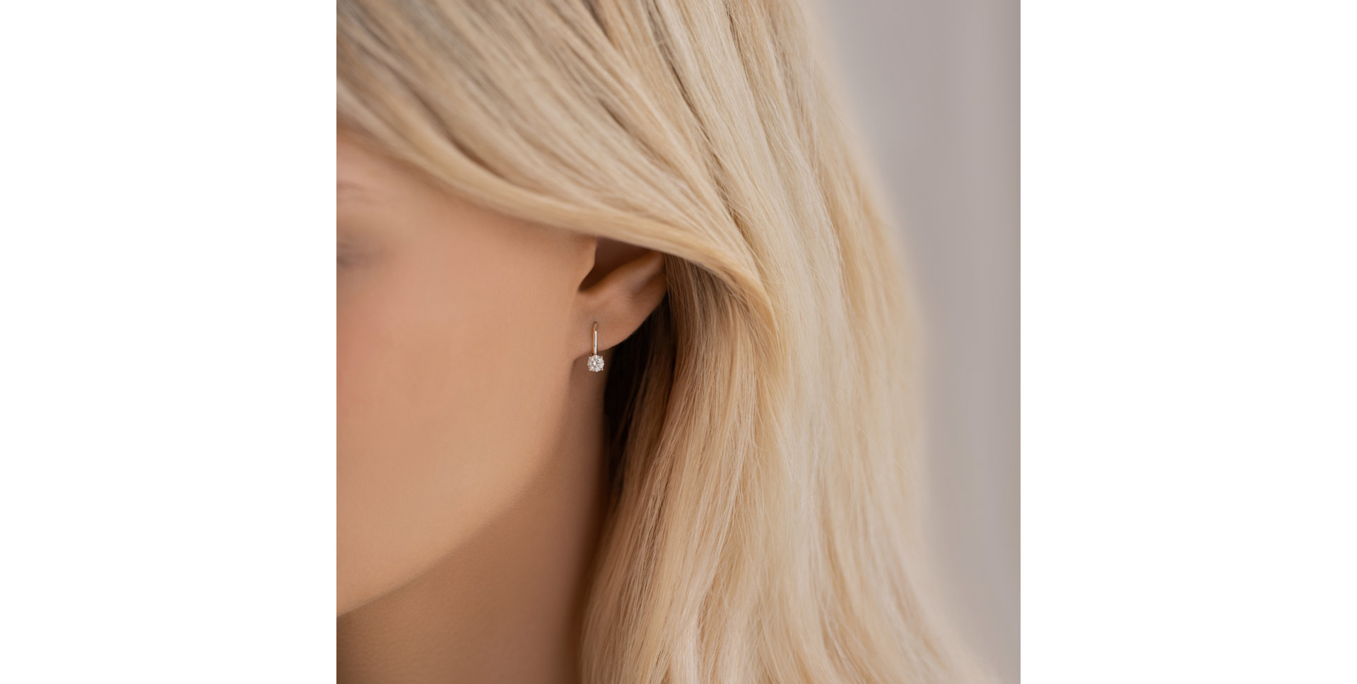 Diamond earrings Gleam