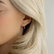 Diamond earrings with Morganite Bethy4