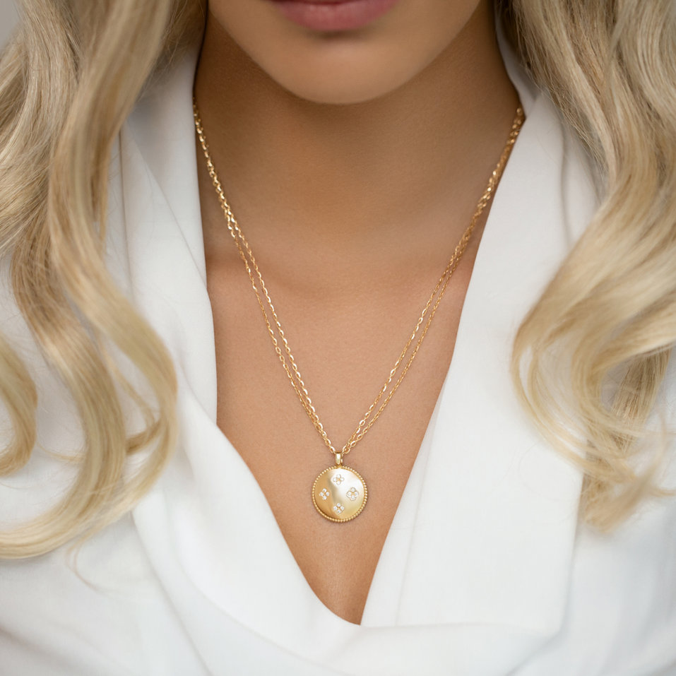 Diamond necklace Aveline