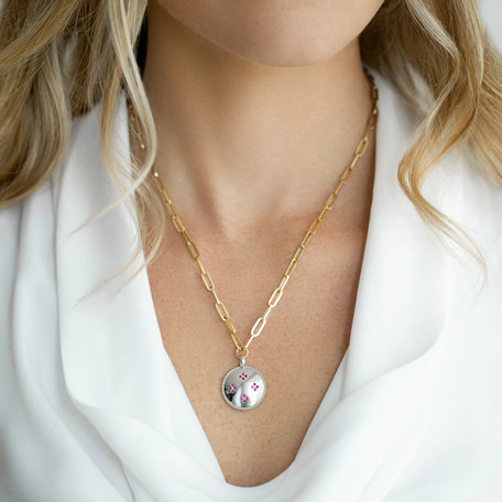 Necklace with Sapphire Lavinia