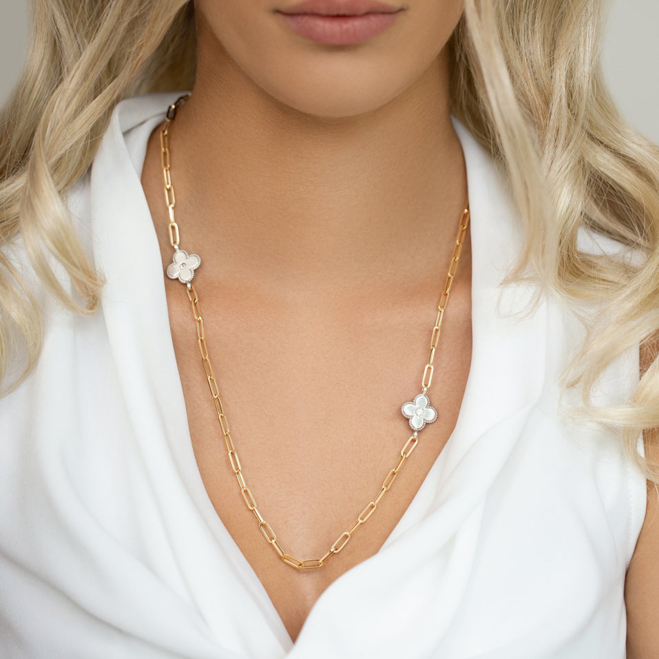 Diamond necklace Calistelle