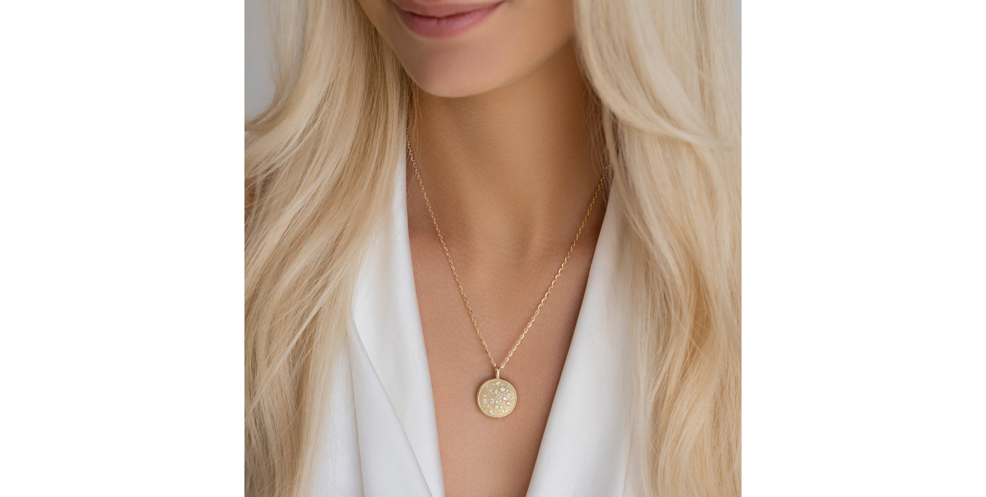 Diamond necklace Noble Aura
